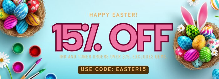 Get 15% now.